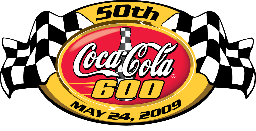 Coca-Cola 600 2009 Primary Logo iron on transfers for clothing
